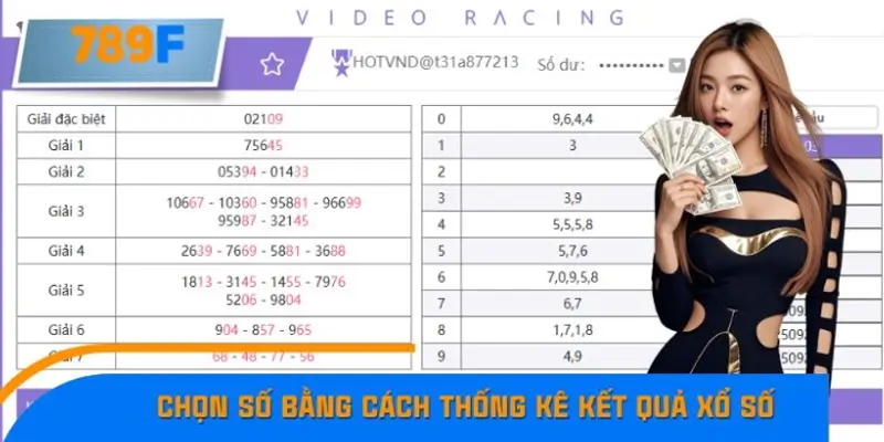 Chọn số bằng cách thống kê kết quả xổ số